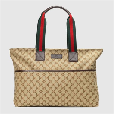 gucci baby bag used|authentic Gucci diaper bag tote.